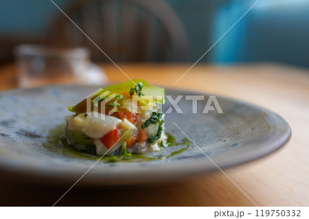 鮮魚と野菜のタルタル 鮮魚と野菜のタルタル 119750332