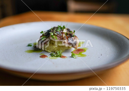 秋刀魚とさつまいもの前菜 秋刀魚とさつまいもの前菜 119750335