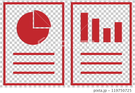 Document icon red Document icon red 119750725