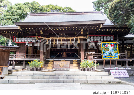 神奈川県平塚市 平塚八幡宮の風景 神奈川県平塚市 平塚八幡宮の風景 119751054
