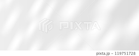 Dappled sunlight and shadow wallpaper. Natural light scene background for mockup, template, overlay, poster, banner, promo. Spotted light rays, beams, glare on surface, wall, ceiling, floor. Vector 119751728