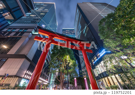 東京日本橋室町の風景 119752201