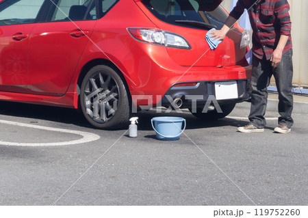 セルフ洗車 手洗い洗車 セルフ洗車 手洗い洗車 119752260