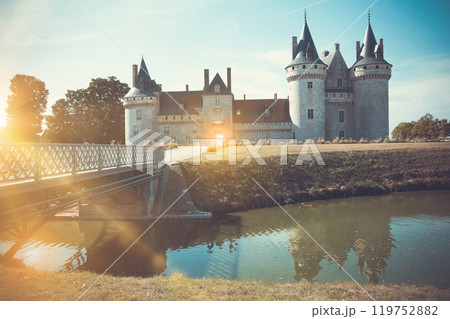 Medieval castle of Sully-sur-Loire, France 119752882