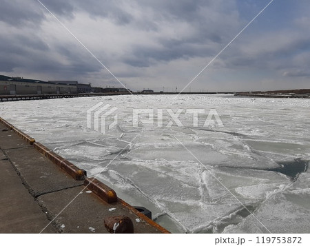 流氷のイメージ 流氷の景色 景色 流氷のイメージ 流氷の景色 景色 119753872