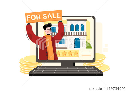 Real estate advertisement 119754002