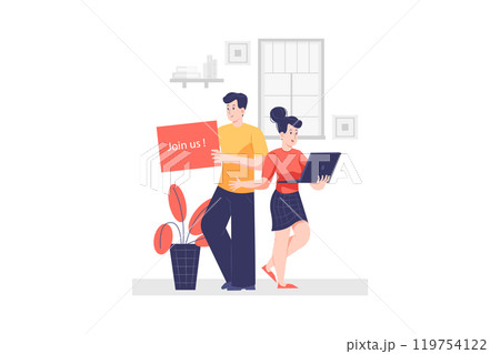 Shopping Promotion Illustrations 119754122