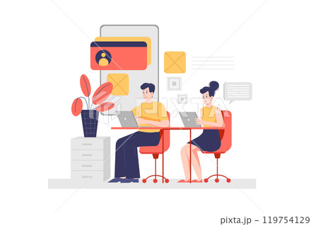 Shopping Promotion Illustrations 119754129