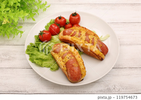 ホットドッグ 119754673