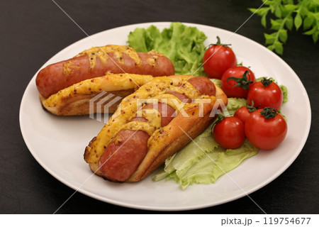 ホットドッグ 119754677