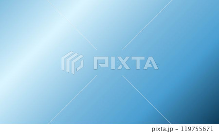 シンプルな青色のグラデーションの背景素材 シンプルな青色のグラデーションの背景素材 119755671