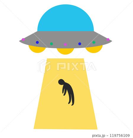 UFOに人がさらわれている所 119756109