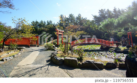 高山稲荷神社　龍神宮と千本鳥居　青森県 119756555