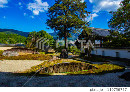 【京都風景】実相院 枯山水のこころのお庭 【京都風景】実相院 枯山水のこころのお庭 119756757