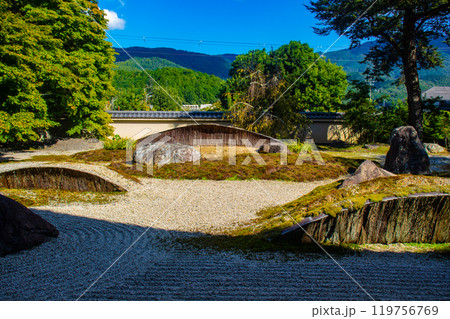 【京都風景】実相院　枯山水のこころのお庭 119756769