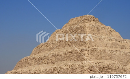 エジプト 階段ピラミッド エジプト 階段ピラミッド 119757672