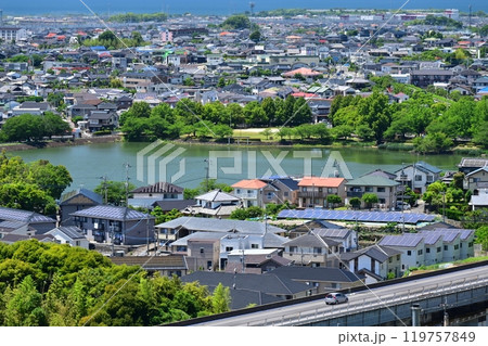 池田湖(長崎県大村市) 池田湖(長崎県大村市) 119757849