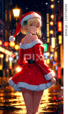 anime christmas dress Oshi No Ko Hoshino Ai Dress Christmas Outfits Halloween Party Carnival Suit Cosplay Costume