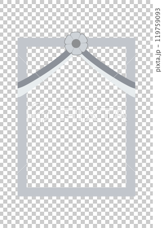Picture frame, gray, memorial portrait, funeral, ceremony Picture frame, gray, memorial portrait, funeral, ceremony 119759093