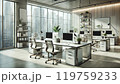 都会的で洗練されたオープンオフィス 119759233