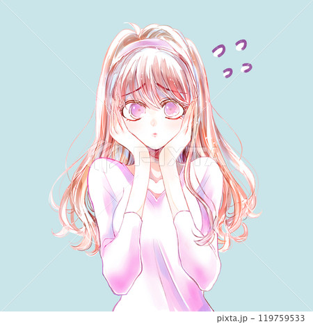 焦っている女性 119759533