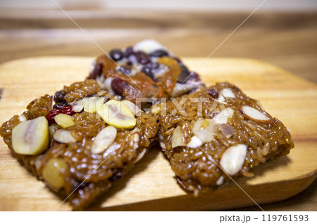 This is Yaktteok, a delicious Korean food. This is Yaktteok, a delicious Korean food. 119761593