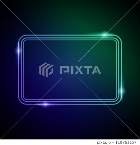 Glow Frameのイラスト素材 [119763157] - PIXTA