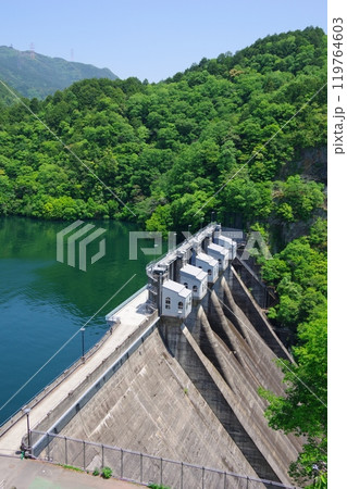愛媛県四国中央市　柳瀬ダム 119764603