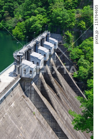 愛媛県四国中央市 柳瀬ダム 愛媛県四国中央市 柳瀬ダム 119764605