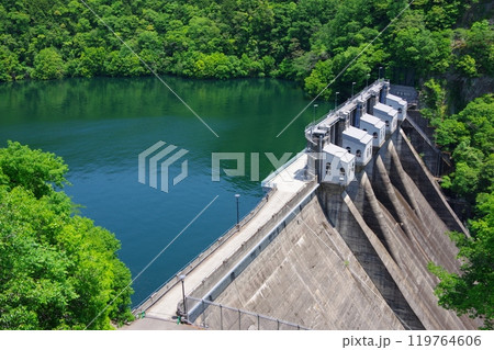 愛媛県四国中央市　柳瀬ダム 119764606
