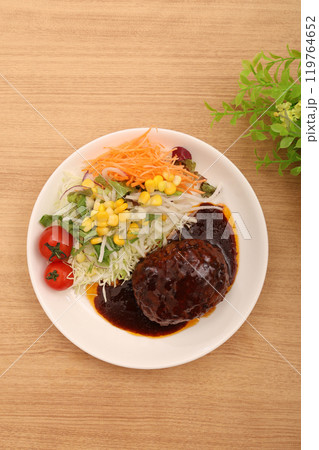 ハンバーグ ハンバーグ 119764652