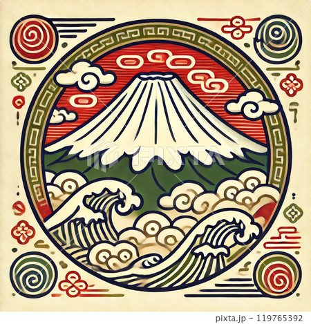 ポップな感じのタッチにしました ポップな感じのタッチにしました 119765392