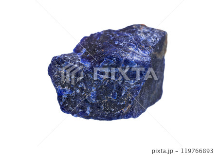 Sodalite on white background 119766893