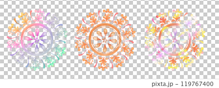 Abstract ornament. Illustration for fiesta, celebration, national patterns, decoration, traditional food. 119767400