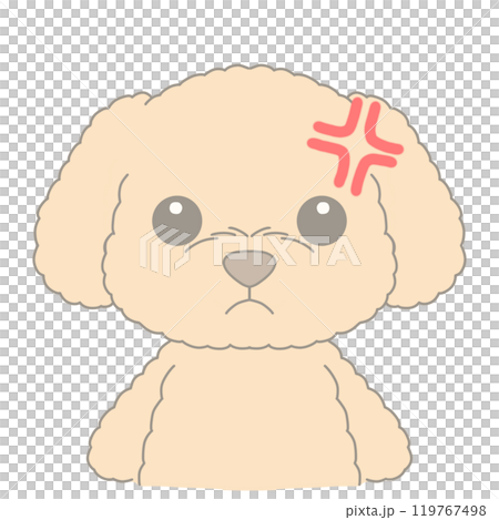 Angry dog illustration 119767498