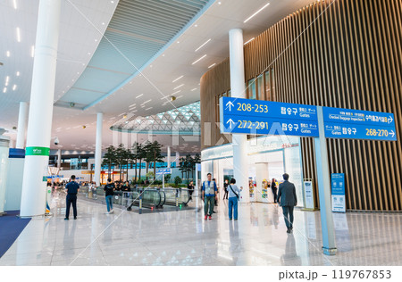 ソウル　仁川国際空港　出発ターミナル 119767853