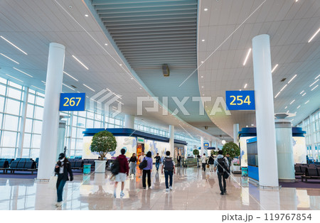 ソウル　仁川国際空港　出発ターミナル 119767854