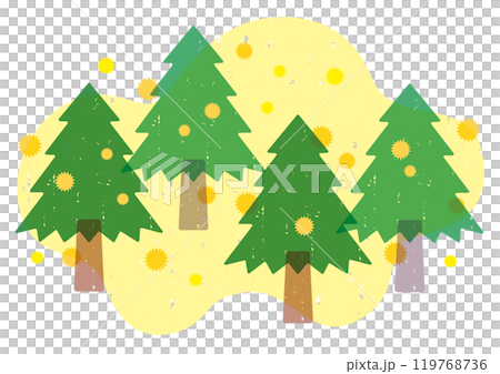 雪松花粉 119768736