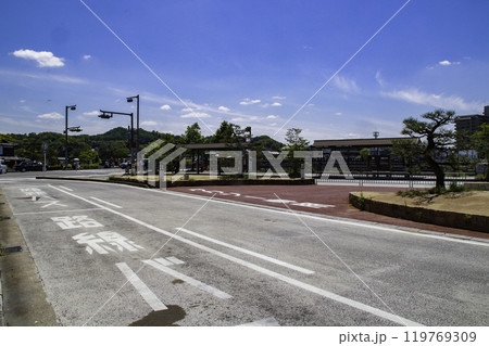 京阪電車　宇治駅・駅前風景／京都府宇治市宇治乙方 119769309