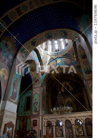 Sioni Cathedral of the Dormition Georgian Orthodox cathedral located in historic Old Town of Tbilisi, capital of Georgia 119769696