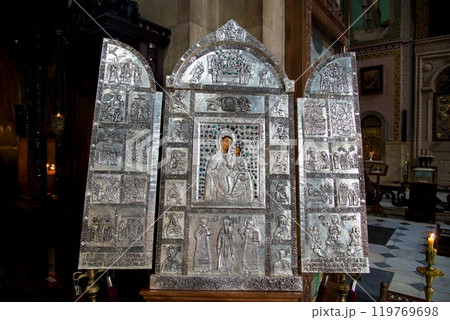 Sioni Cathedral of the Dormition Georgian Orthodox cathedral located in historic Old Town of Tbilisi, capital of Georgia 119769698