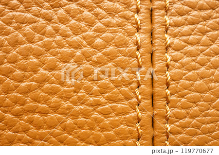 luxury brown leather bag texture background with stitching luxury brown leather bag texture background with stitching 119770677