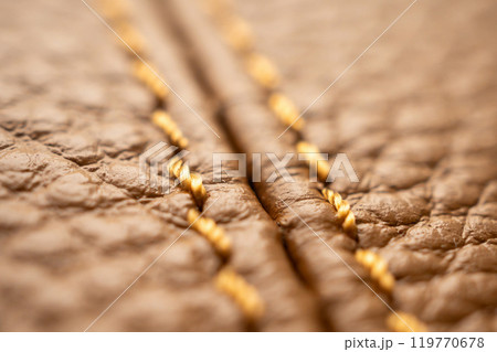 luxury brown leather bag texture background with stitching luxury brown leather bag texture background with stitching 119770678