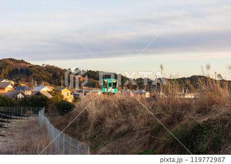 静岡県掛川市本郷　天竜浜名湖鉄道と沿線の風景 119772987