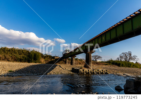 静岡県掛川市本郷　天竜浜名湖鉄道と沿線の風景 119773245
