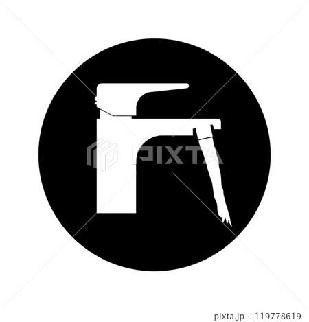 faucet Logo Design faucet Logo Design 119778619