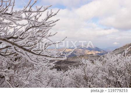 雪山登山(大分県九重町) 雪山登山(大分県九重町) 119779253