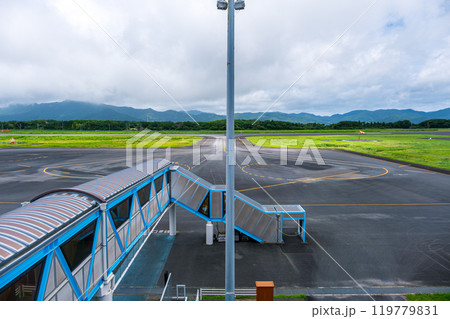 【#長崎】五島福江空港の滑走路 【#長崎】五島福江空港の滑走路 119779831