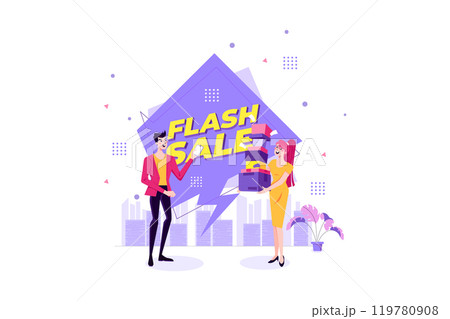 Flash Sale Offer Flash Sale Offer 119780908