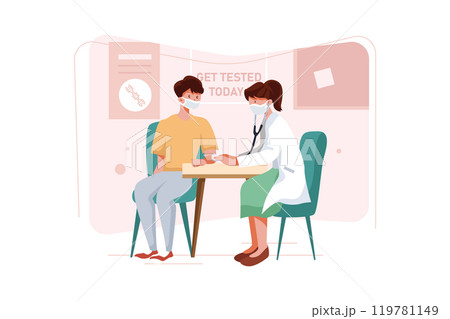 Medical checkup 119781149